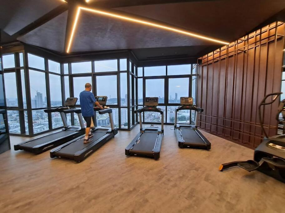 פאטאיה Downtown Chic Condo Rooftop Pool #En797 מראה חיצוני תמונה